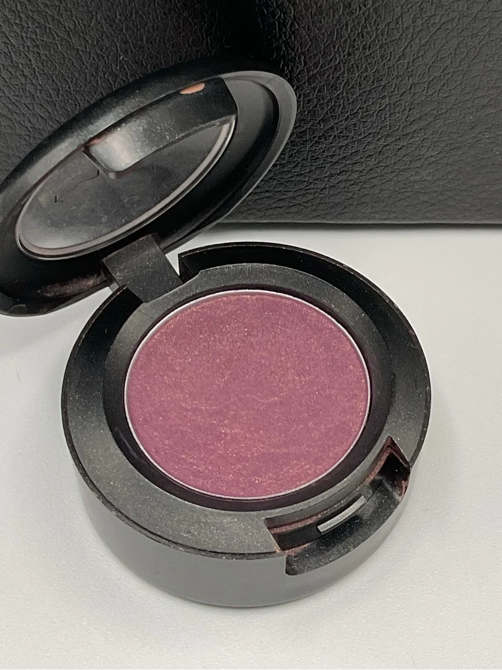 MAC Cosmetics Velvet Eyeshadow in Trax - Swatched &:Discontinued
